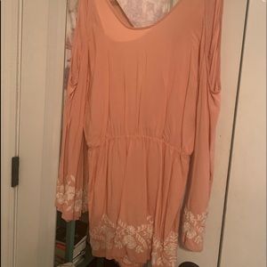 Love Tree Pink Romper